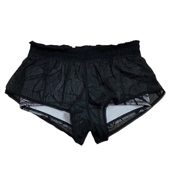 Lululemon Women's Size 6 City Sky Run By Short 2.5" Mesh Layer Dottie Tribe - Picture 1 of 8